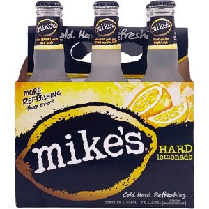 Bottles of Mike's Hard Lemonade.