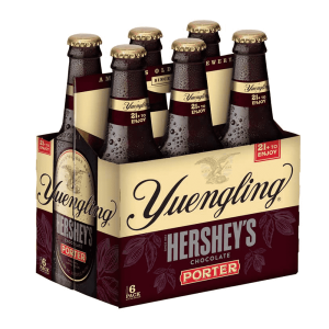 Bottles of Yuengling Hershey's Chocolate Porter.